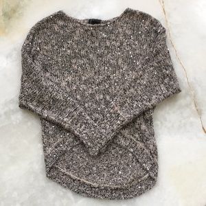 Bisou Bisou glitter sweater